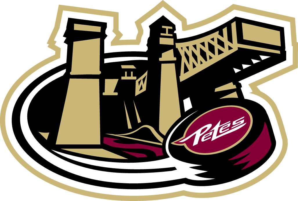 Peterborough Petes 2007 08-Pres Alternate Logo vinyl decal